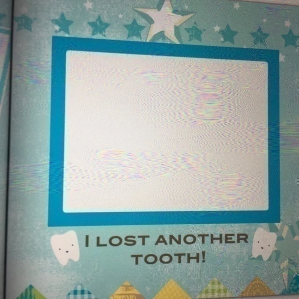 8x8 Hardcover Boys First Tooth book